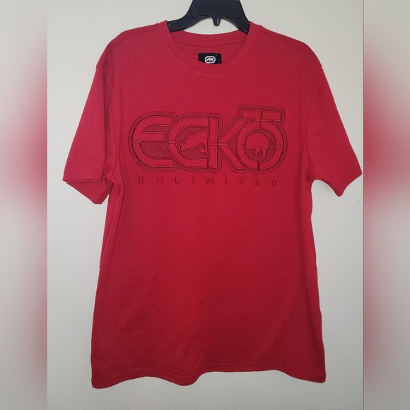 NWT Ecko Unlimited Red Men's T-Shirt, Size L - Picture 1 of 4